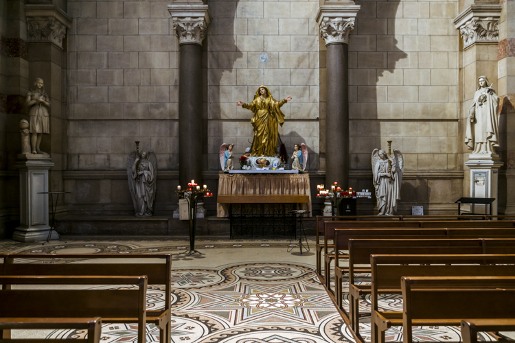 Une des 6 chapelles absidiales de la cathédrale Sainte-Marie-Majeure, dite La Major.